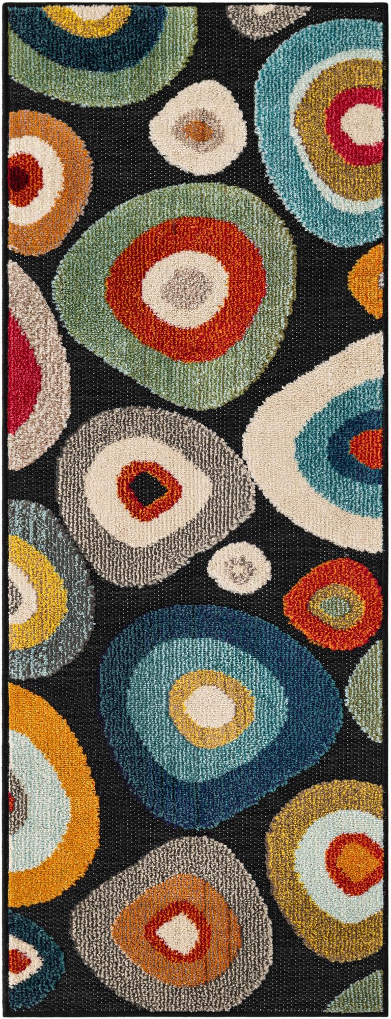 Rug Multicolored Black Swatch link