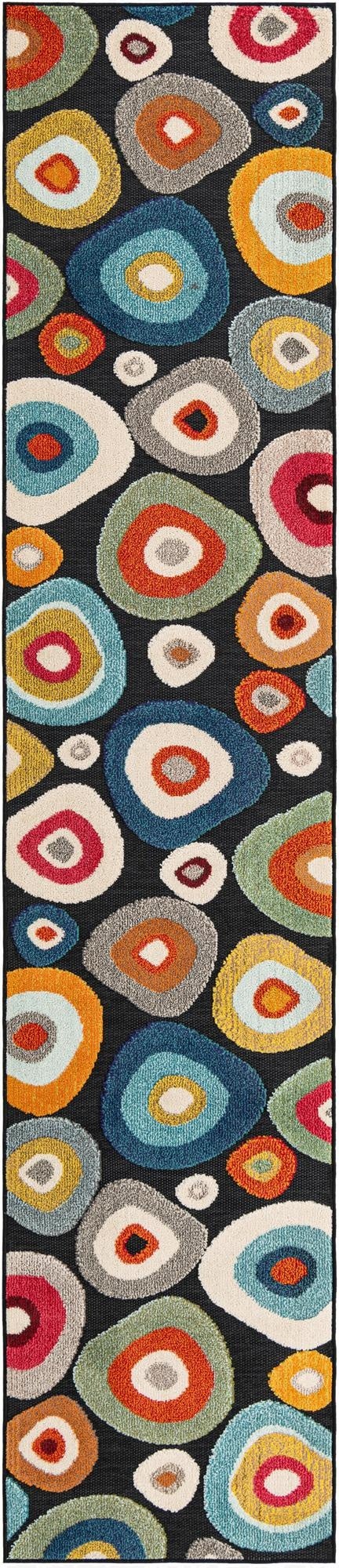  2' 7 x 12'  Washable Casablanca Indoor / Outdoor Runner Rug