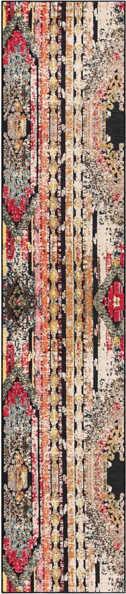  2' 7 x 12'  Washable Casablanca Indoor / Outdoor Runner Rug