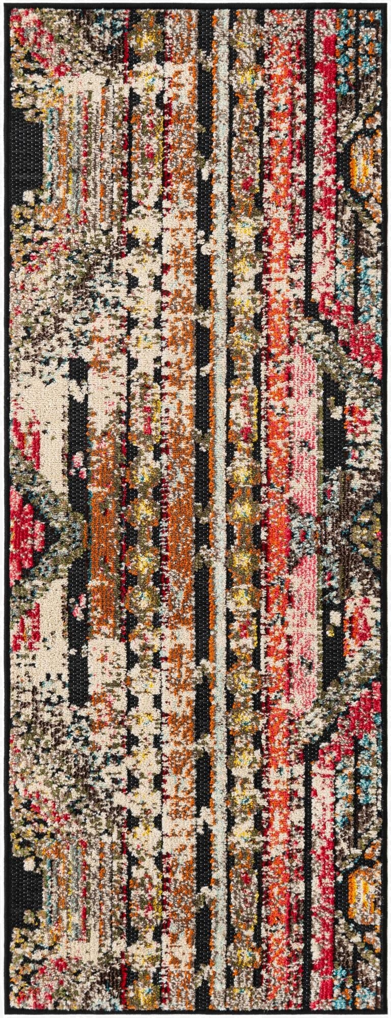  2' x 5'  Washable Casablanca Indoor / Outdoor Runner Rug