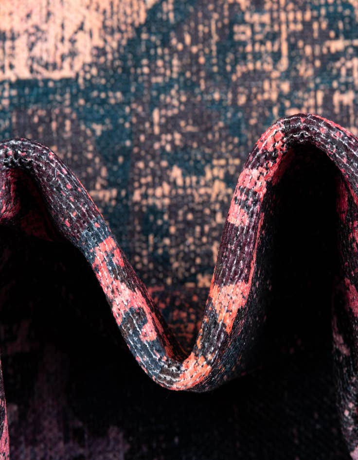 Detail image of  10' 6 x 10' 6  Washable Francesca Square Rug