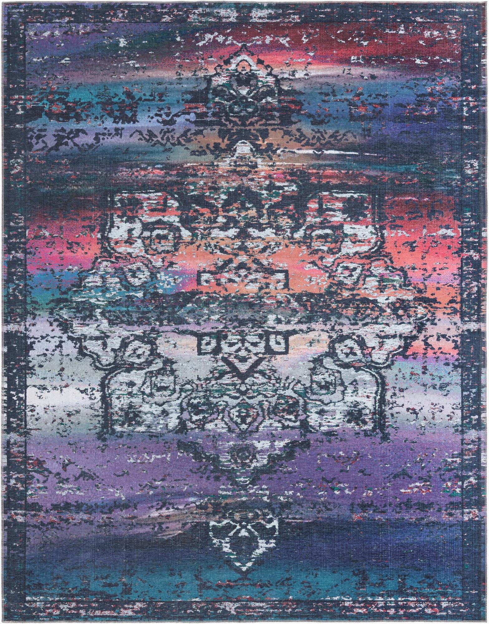  10' 6 x 13'  Washable Francesca Rug