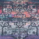 Spring Green 5' 3 x 5' 3 Washable Francesca Square Rug | Rugs.com