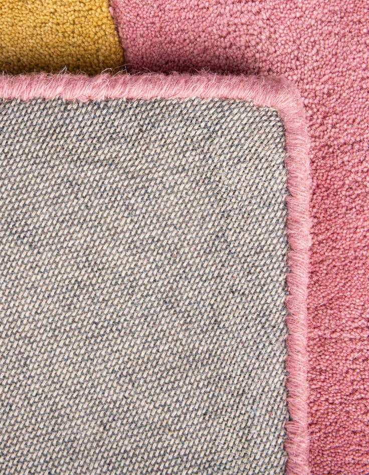 Detail image of  4' 1 x 4' 5 Playtime Kids Wool Freeform Rug