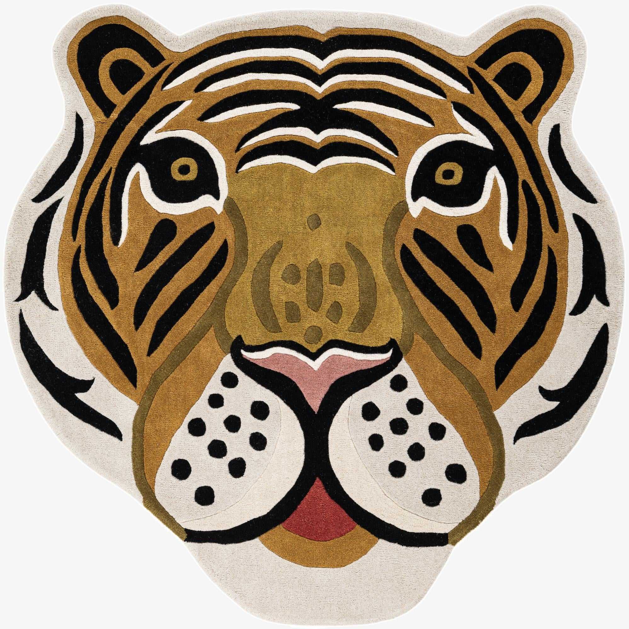  5' 1 x 5' 1 Playtime Kids Wool Freeform Rug