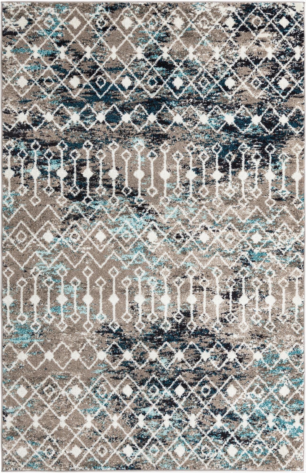  5' 3 x 8' Moroccan Trellis Rug
