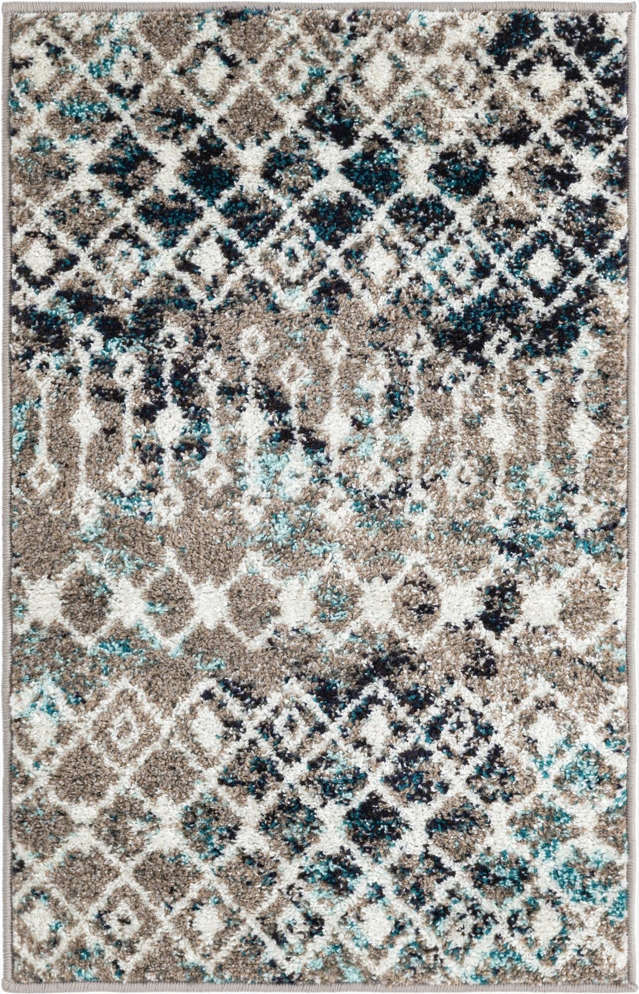  2' x 3' Moroccan Trellis Rug