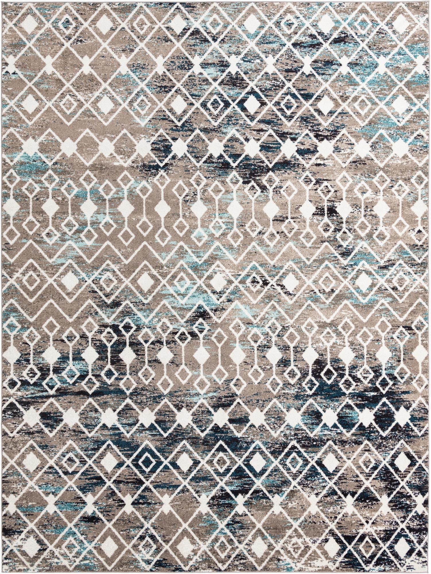  10' 8 x 14' Moroccan Trellis Rug