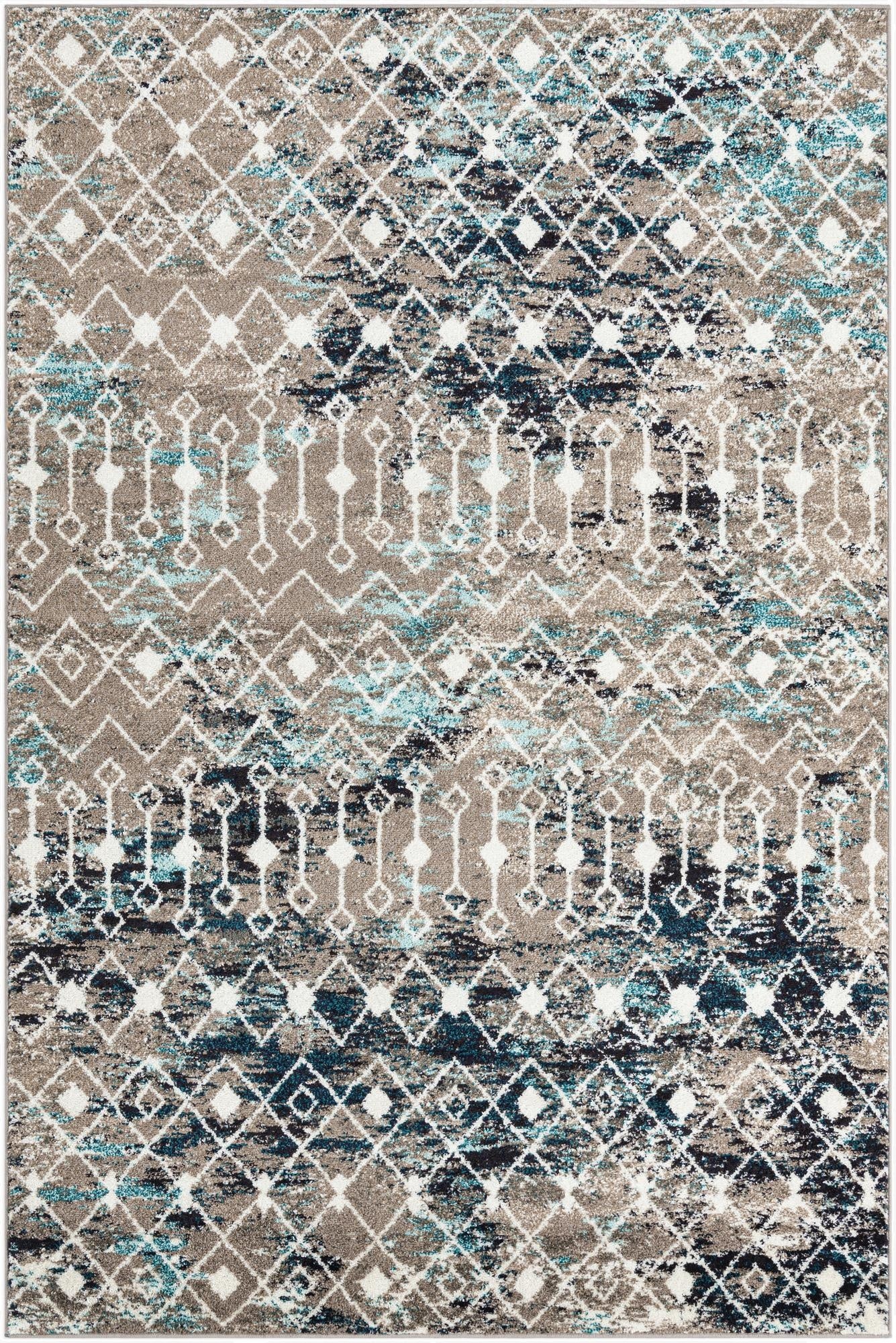 Primary image  6' x 9' Moroccan Trellis Rug