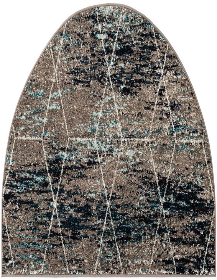 Detail image of  3' x 6' Lattice Frieze Hearth Rug