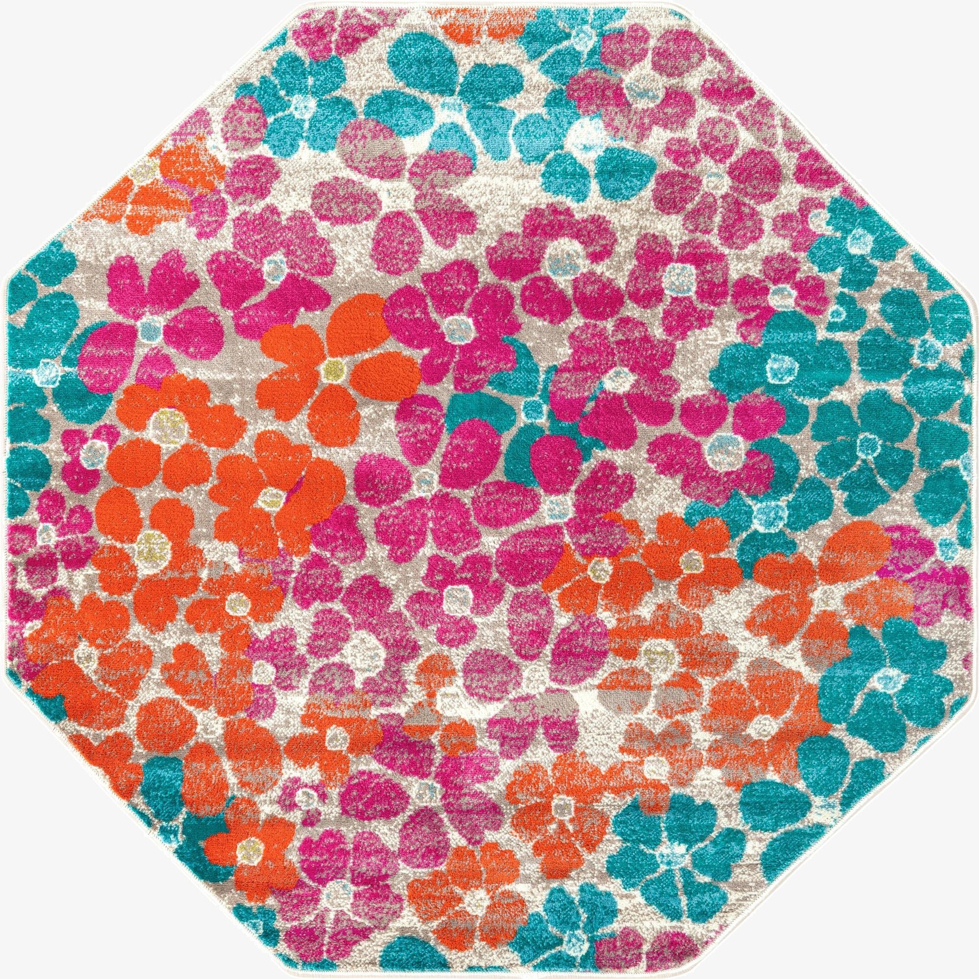  5' 3 x 5' 3 Azalea Octagon Rug