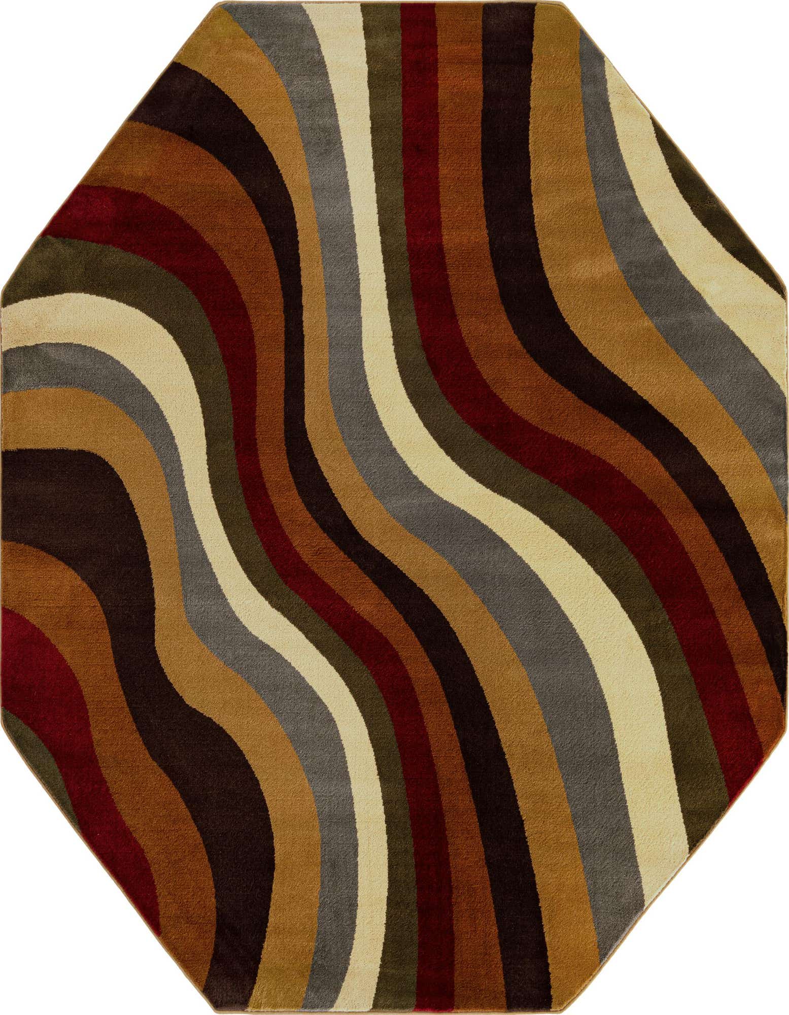 Primary image  7' x 7' Cafe Octagon Rug