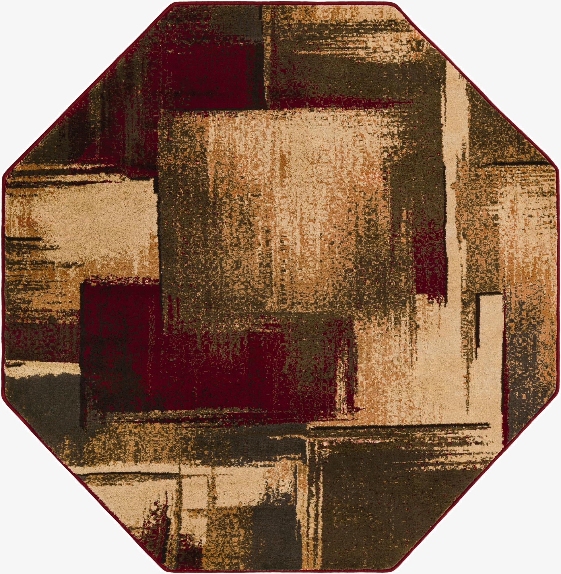  6' x 6' Cafe Octagon Rug