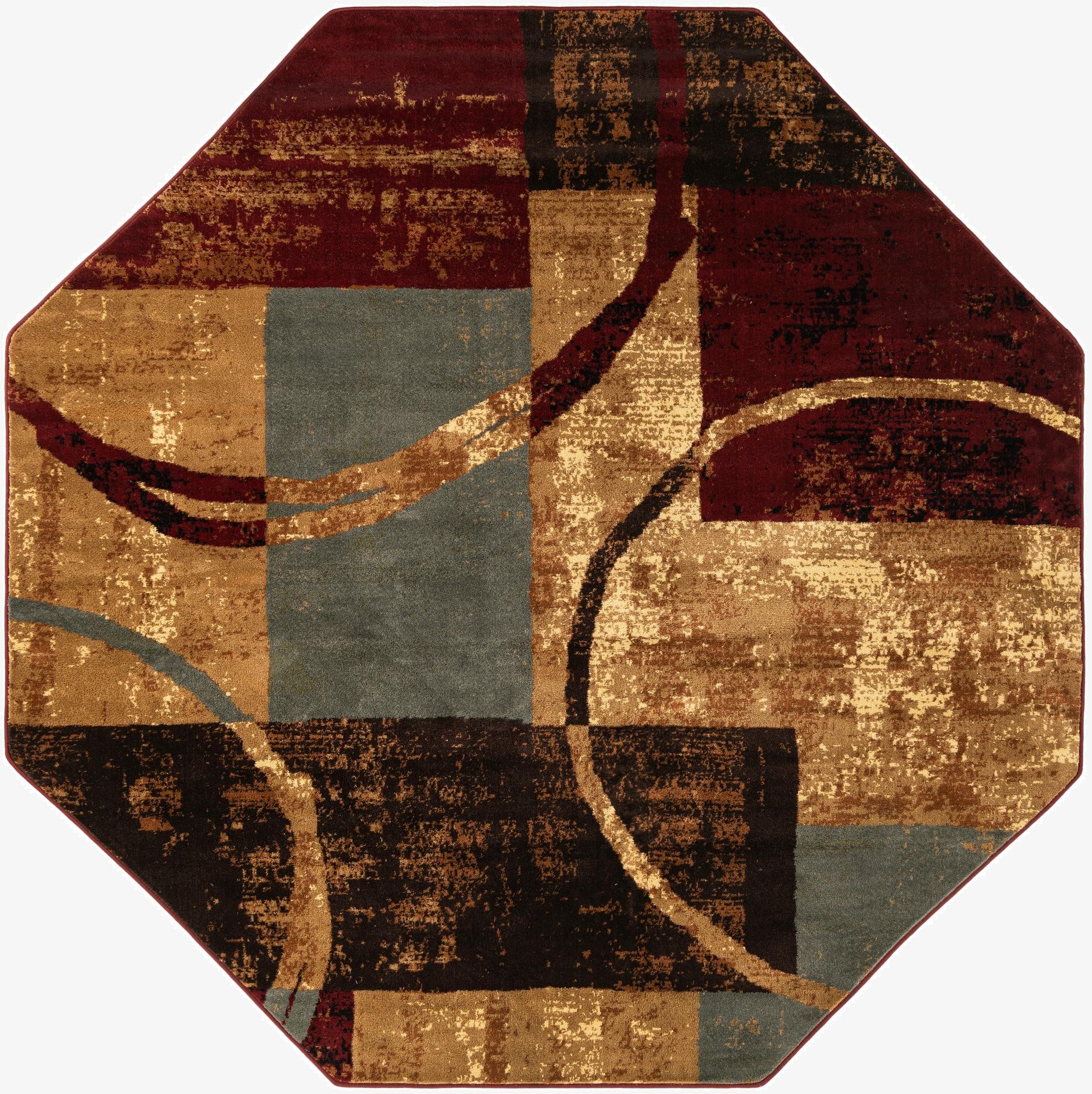  7' 10 x 7' 10 Cafe Octagon Rug