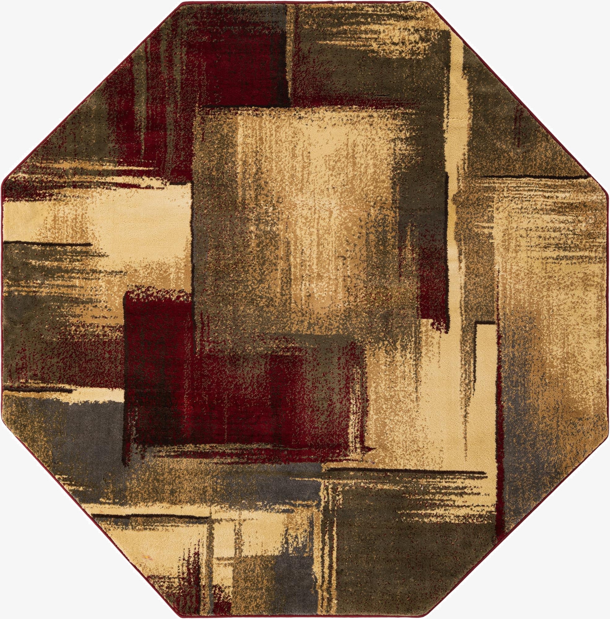  7' x 7' Cafe Octagon Rug