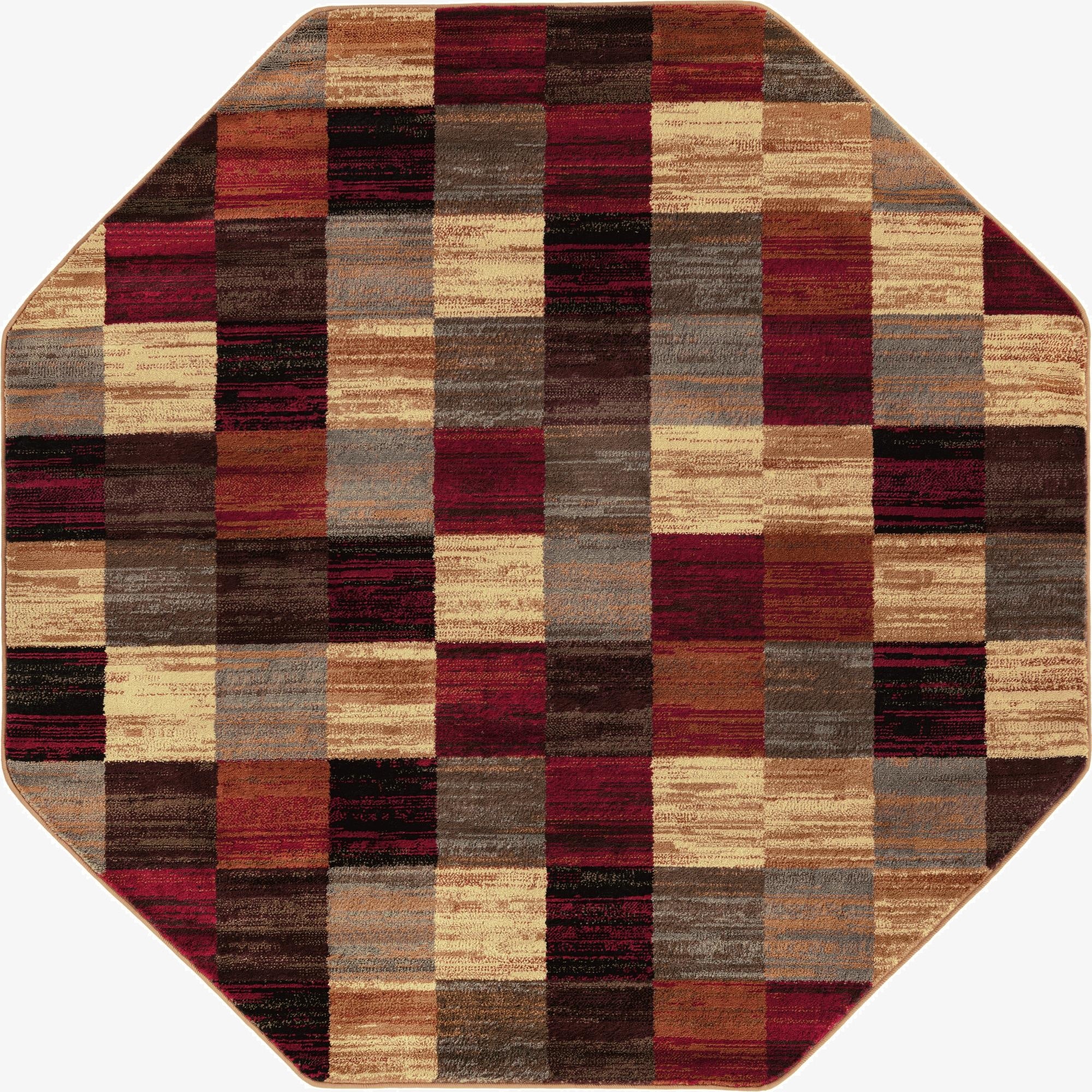  6' x 6' Cafe Octagon Rug