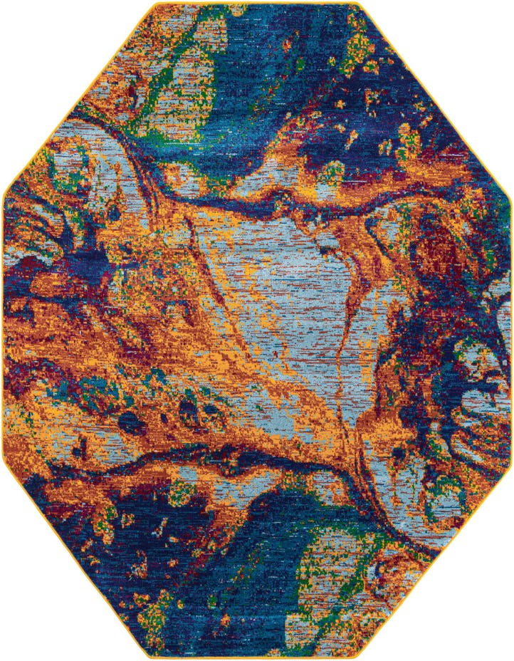  7' 10 x 7' 10 Calypso Octagon Rug