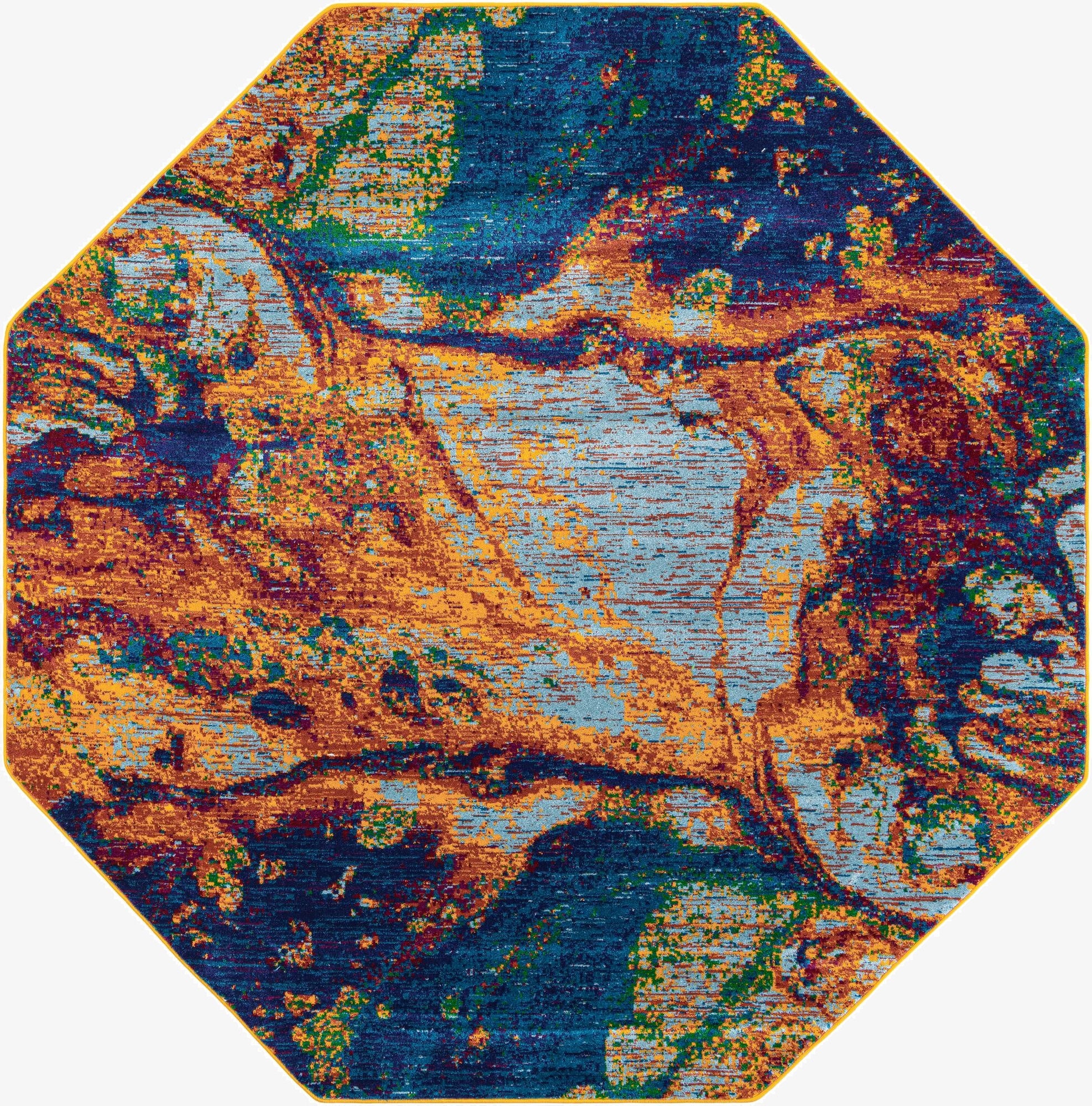  7' 10 x 7' 10 Calypso Octagon Rug