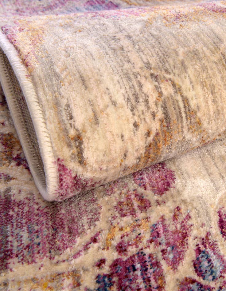Detail image of  5' 3 x 5' 3 Deepa Octagon Rug