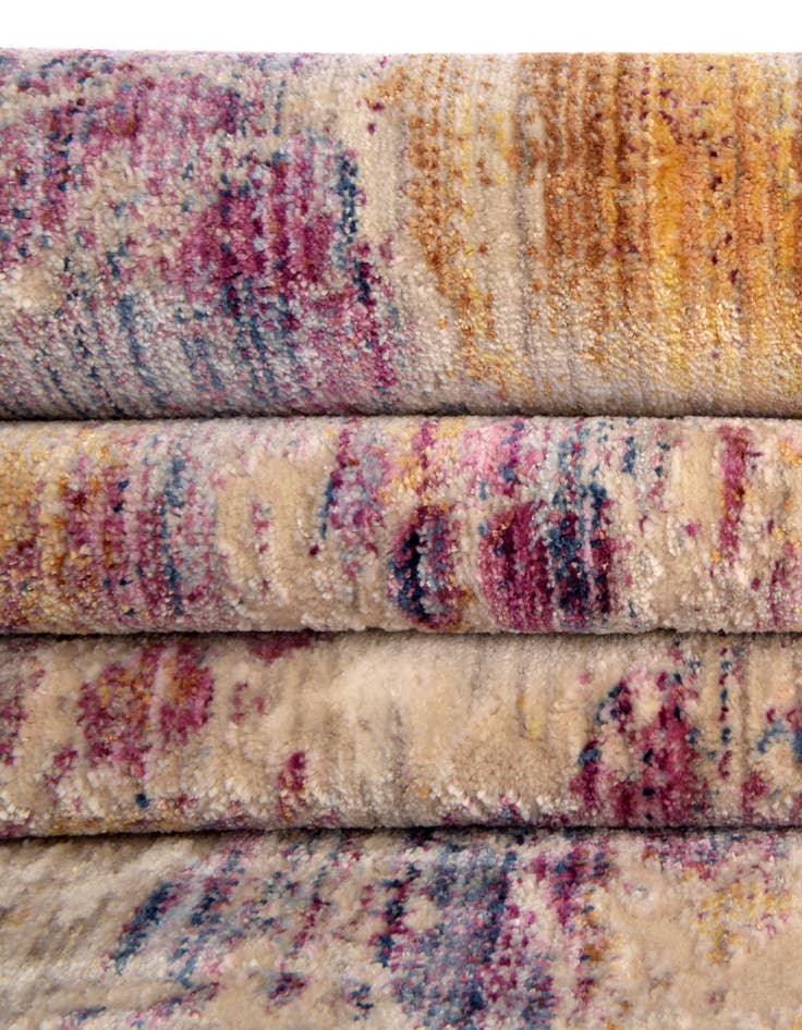 Detail image of  5' 3 x 5' 3 Deepa Octagon Rug