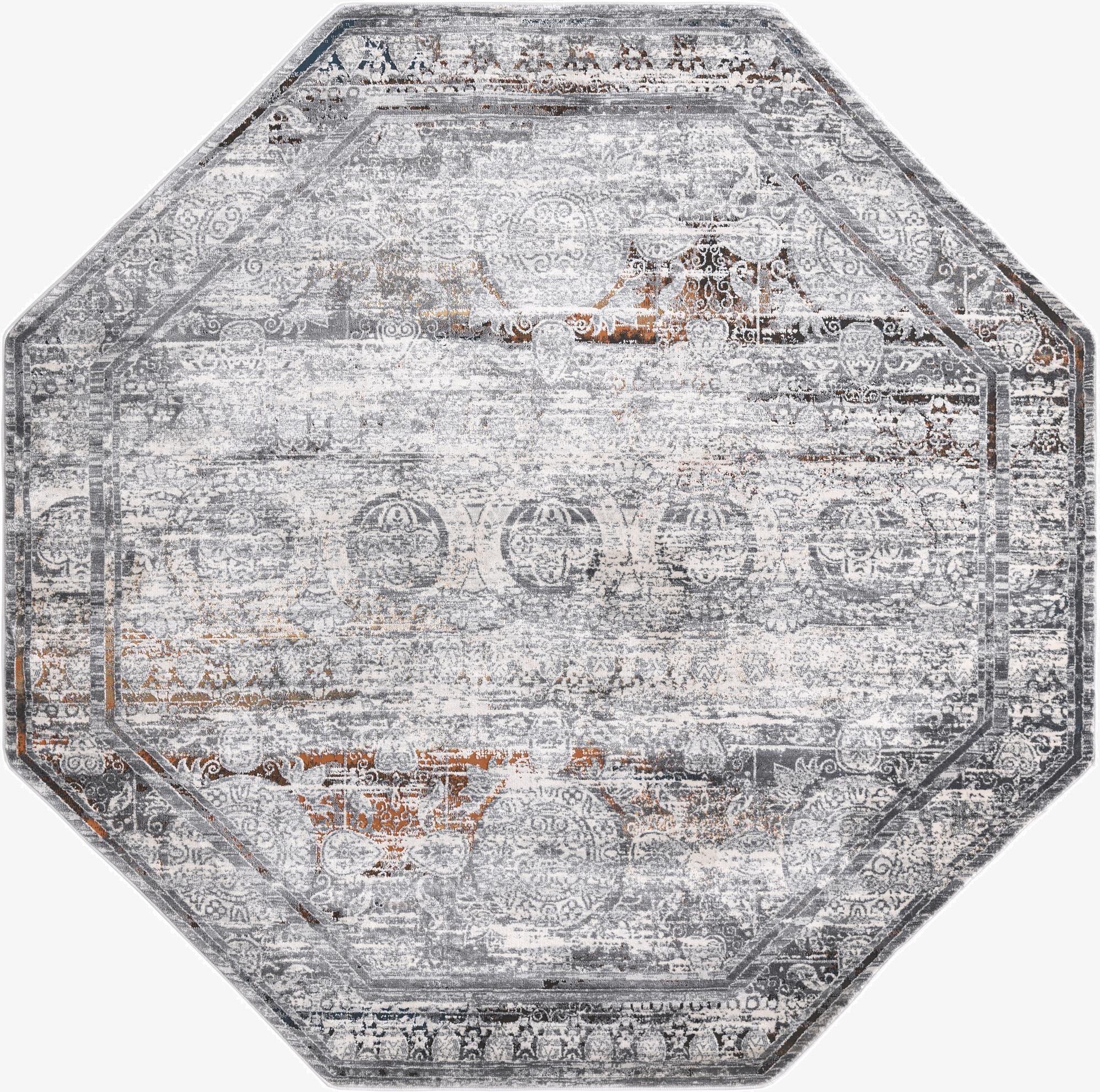  7' 10 x 7' 10 Finsbury Octagon Rug