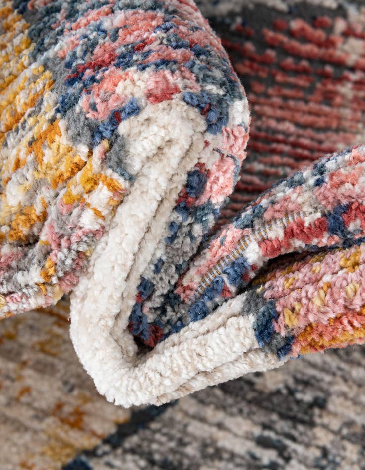 Detail image of  4' x 4' Gemstone Octagon Rug