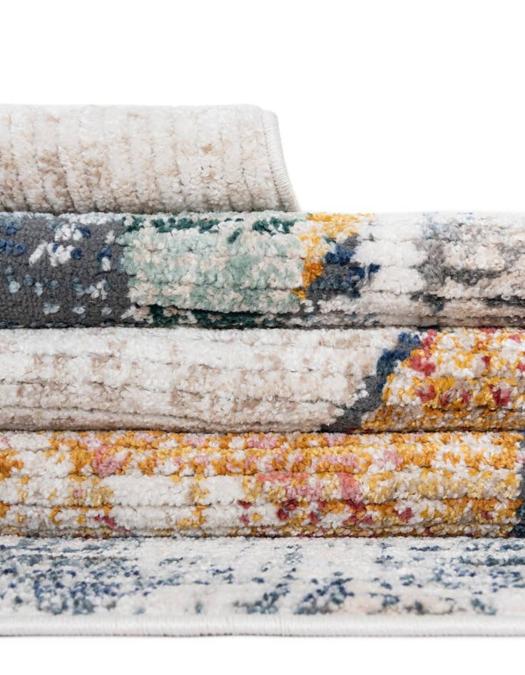 Detail image of  4' x 4' Gemstone Octagon Rug