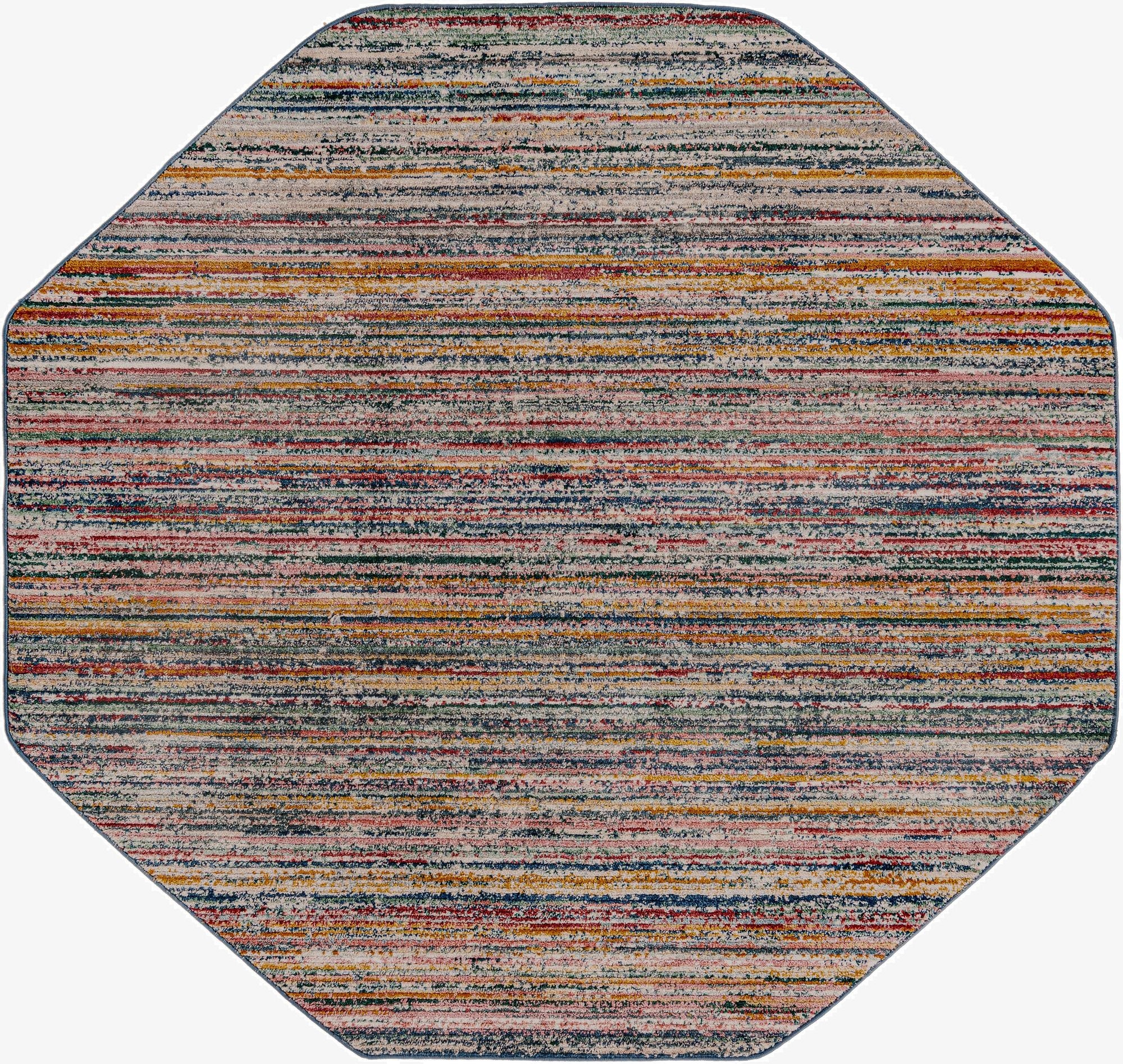  7' 3 x 7' 3 Gemstone Octagon Rug