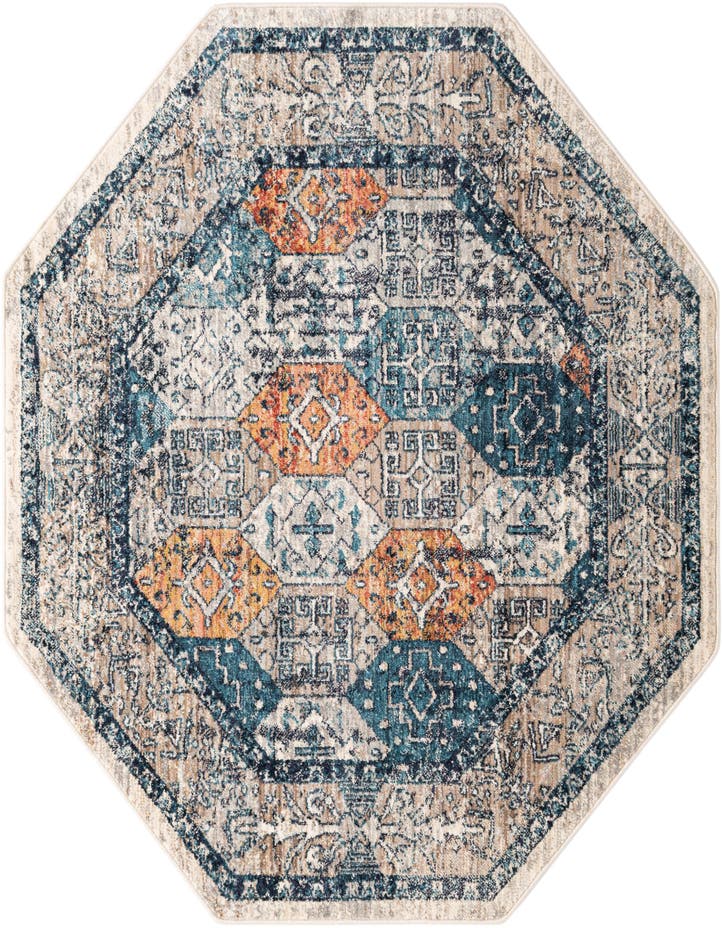  5' x 5' Lola Octagon Rug