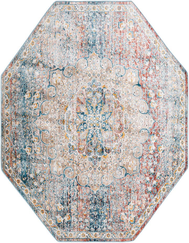  7' x 7' Newport Octagon Rug
