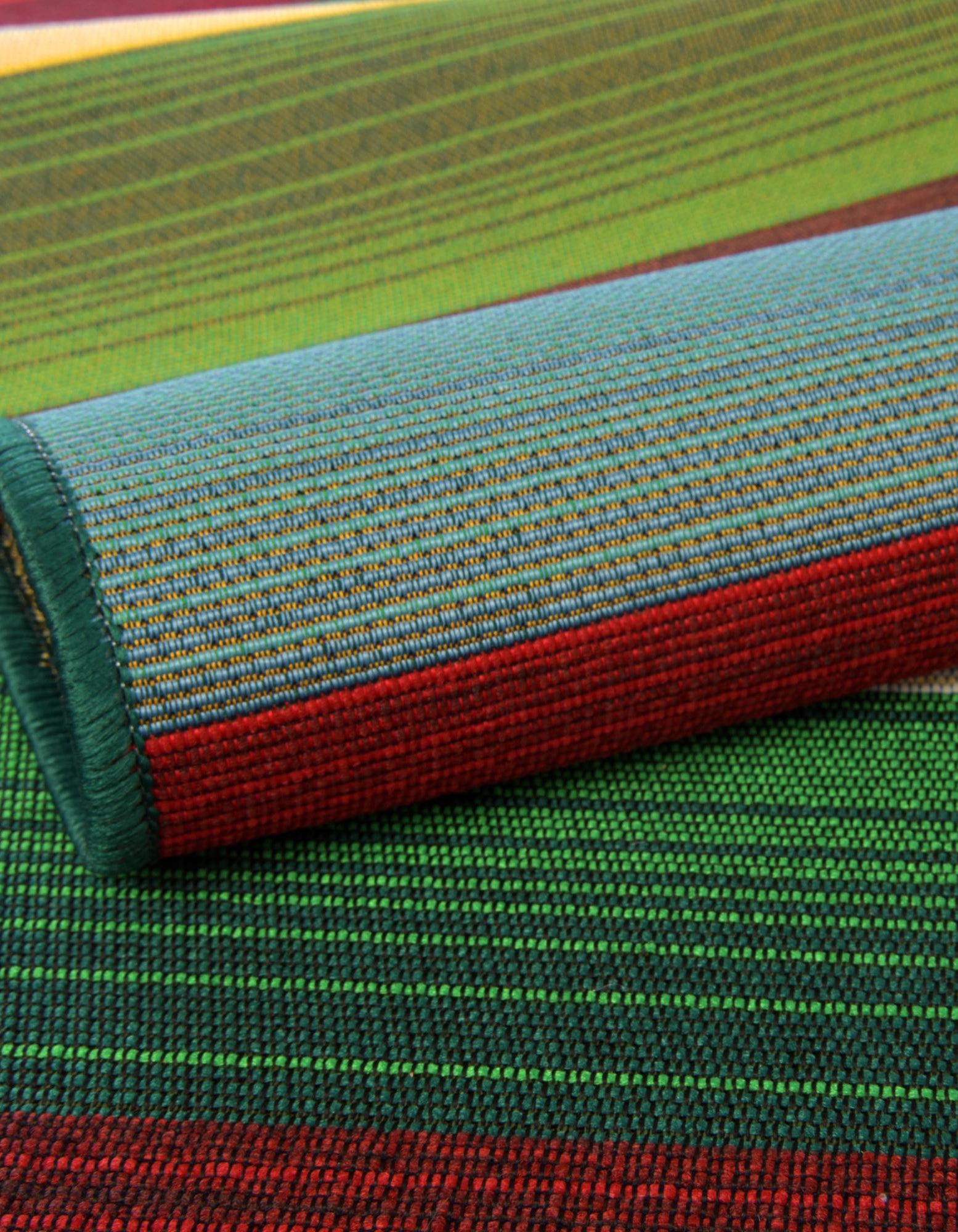 Multicolor 7' x 7' Senna Modern Outdoor Octagon Rug | Rugs.com