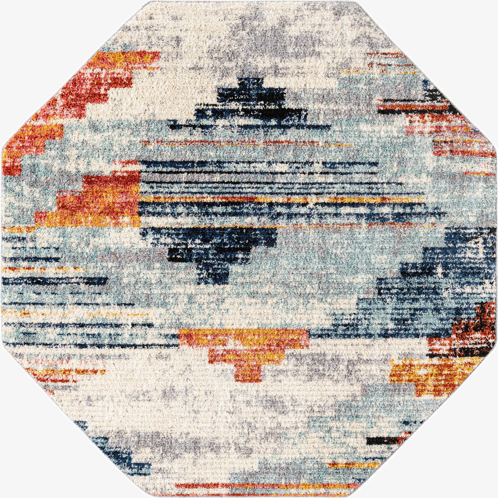  7' x 7' Tucson Octagon Rug