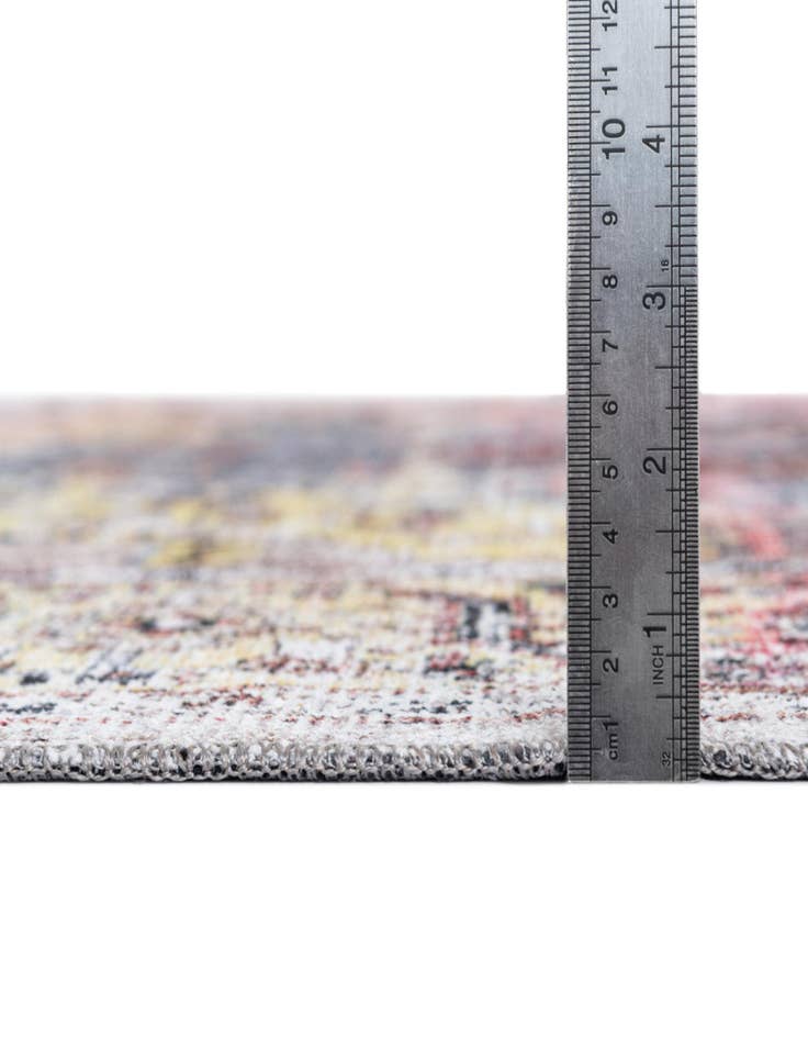 Detail image of  5' x 5'  Washable Yara Octagon Rug