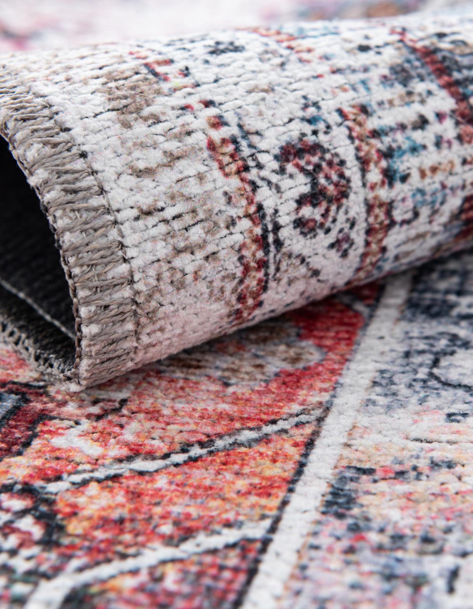 Multicolor 7' 10 x 7' 10 Washable Yara Octagon Rug | Rugs.com