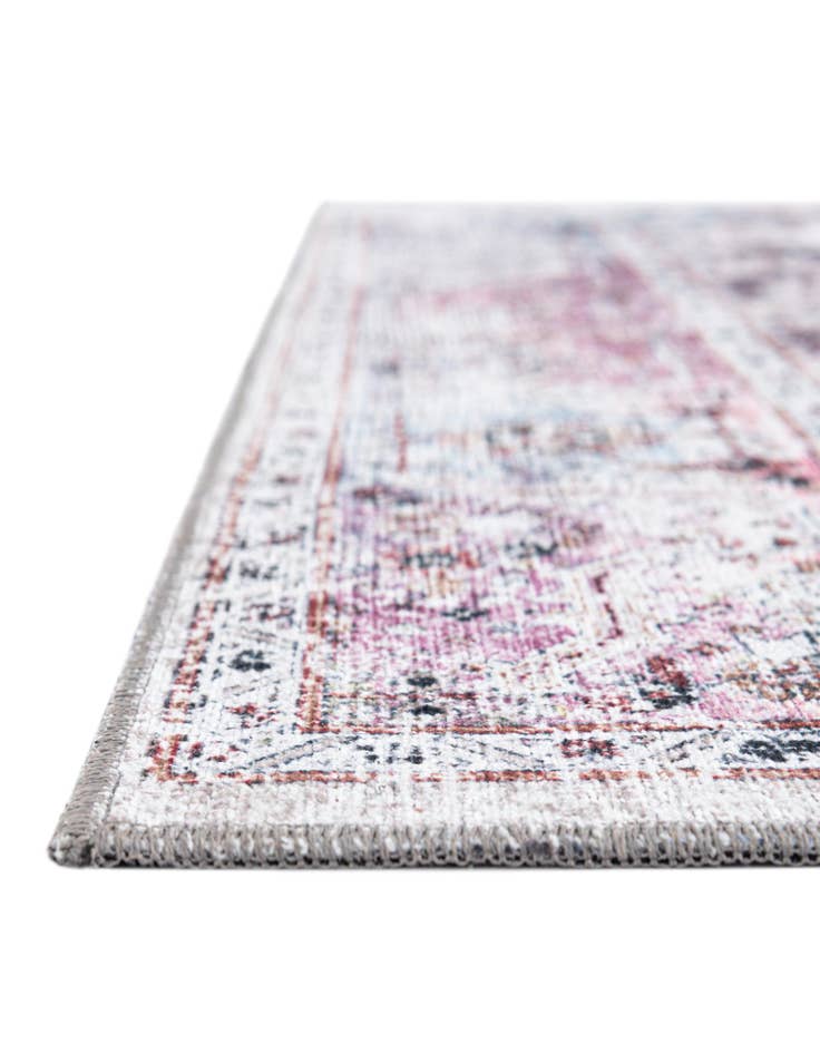 Detail image of  5' x 5'  Washable Yara Octagon Rug