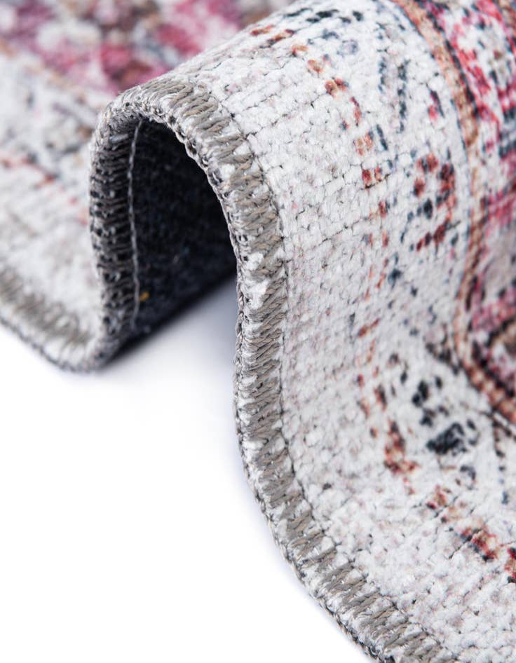 Detail image of  5' x 5'  Washable Yara Octagon Rug