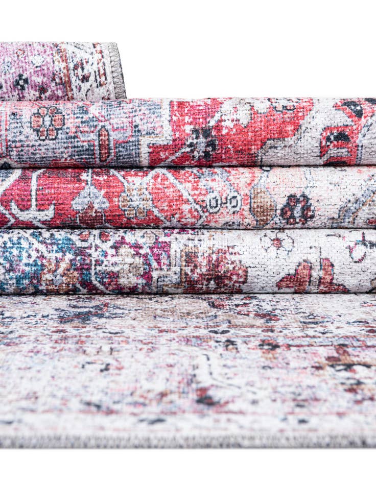 Detail image of  5' x 5'  Washable Yara Octagon Rug