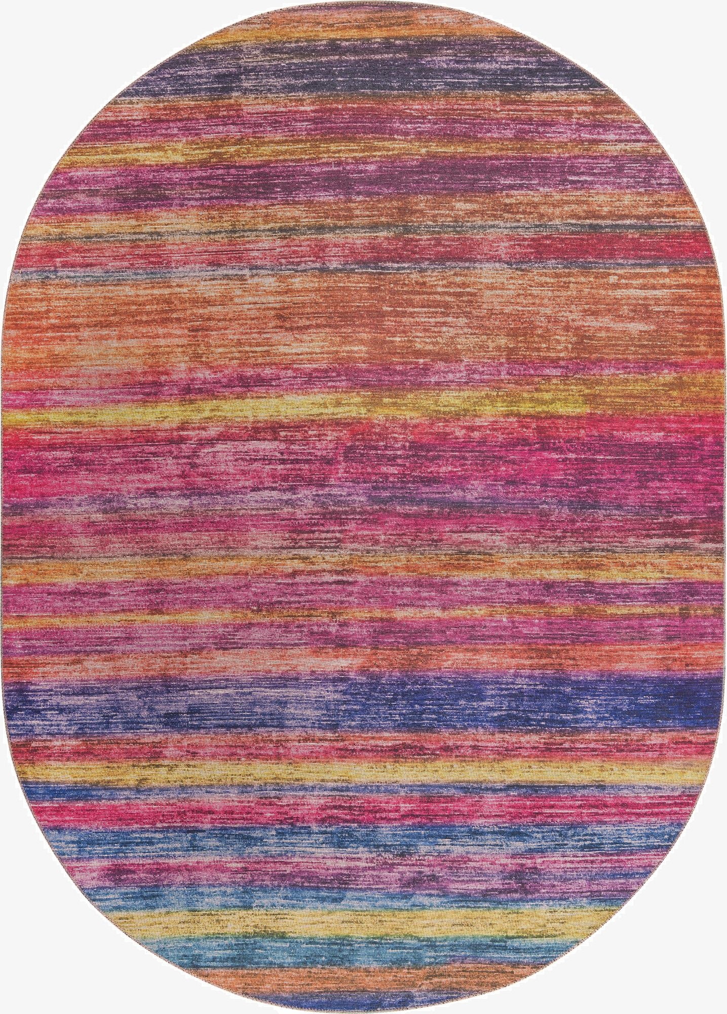  7' 6 x 10' 6 Asha Oval Rug