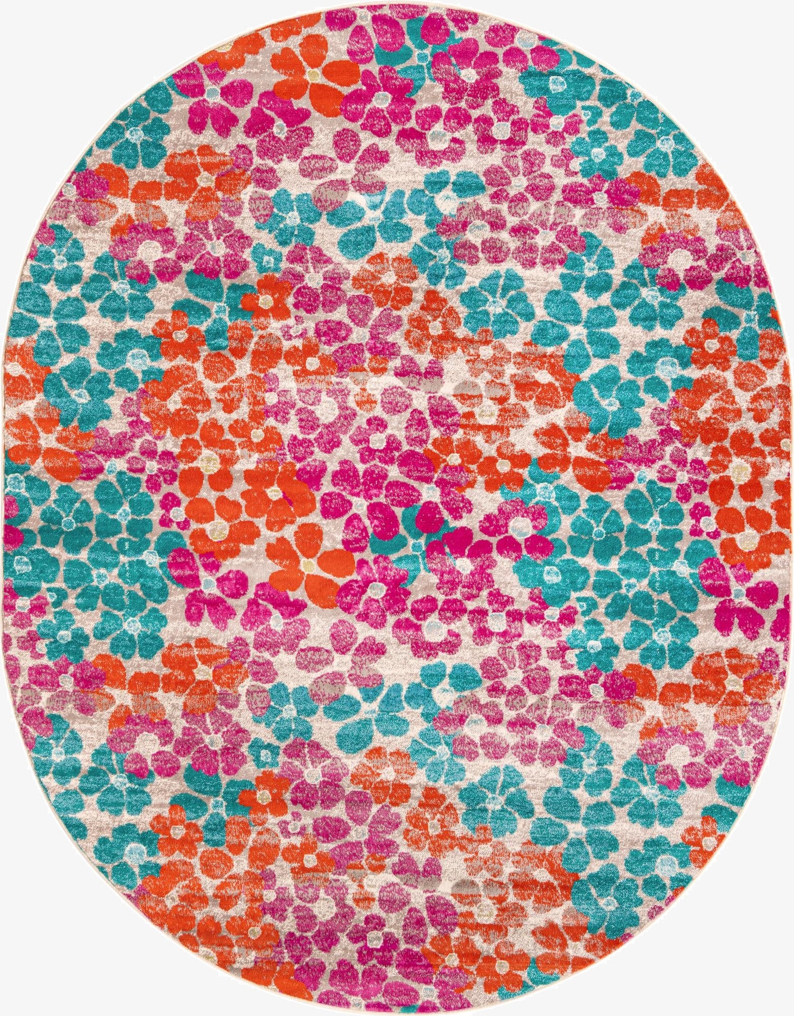  7' 10 x 10' Azalea Oval Rug