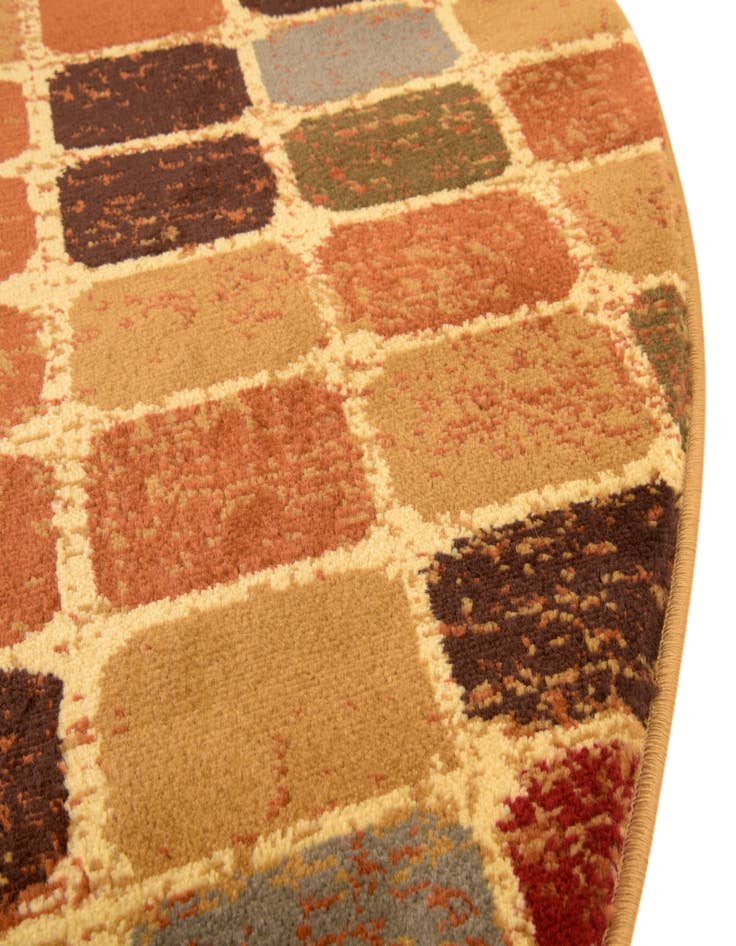 Detail image of  7' 10 x 10' Cafe Oval Rug