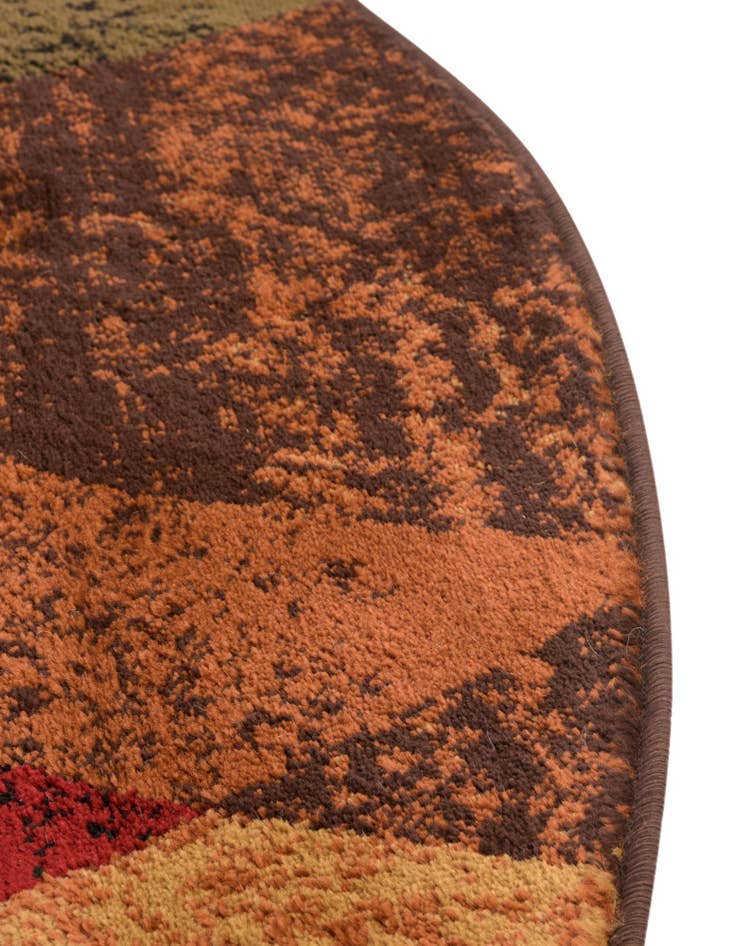 Detail image of  7' 10 x 10' Cafe Oval Rug