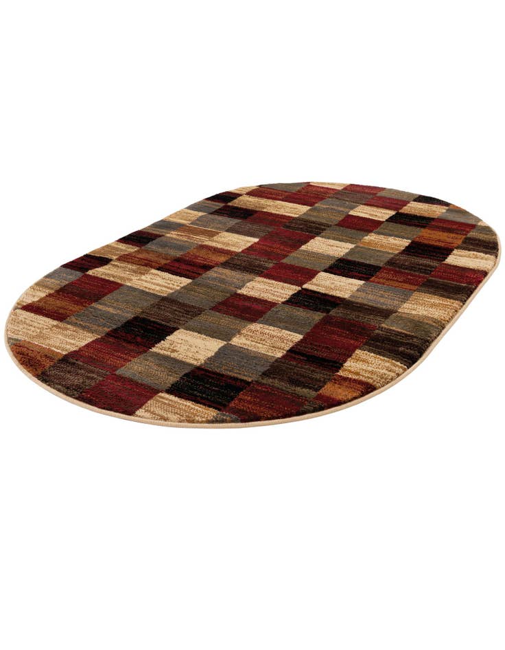 Detail image of  3' 1 x 5' 3 Cafe Oval Rug