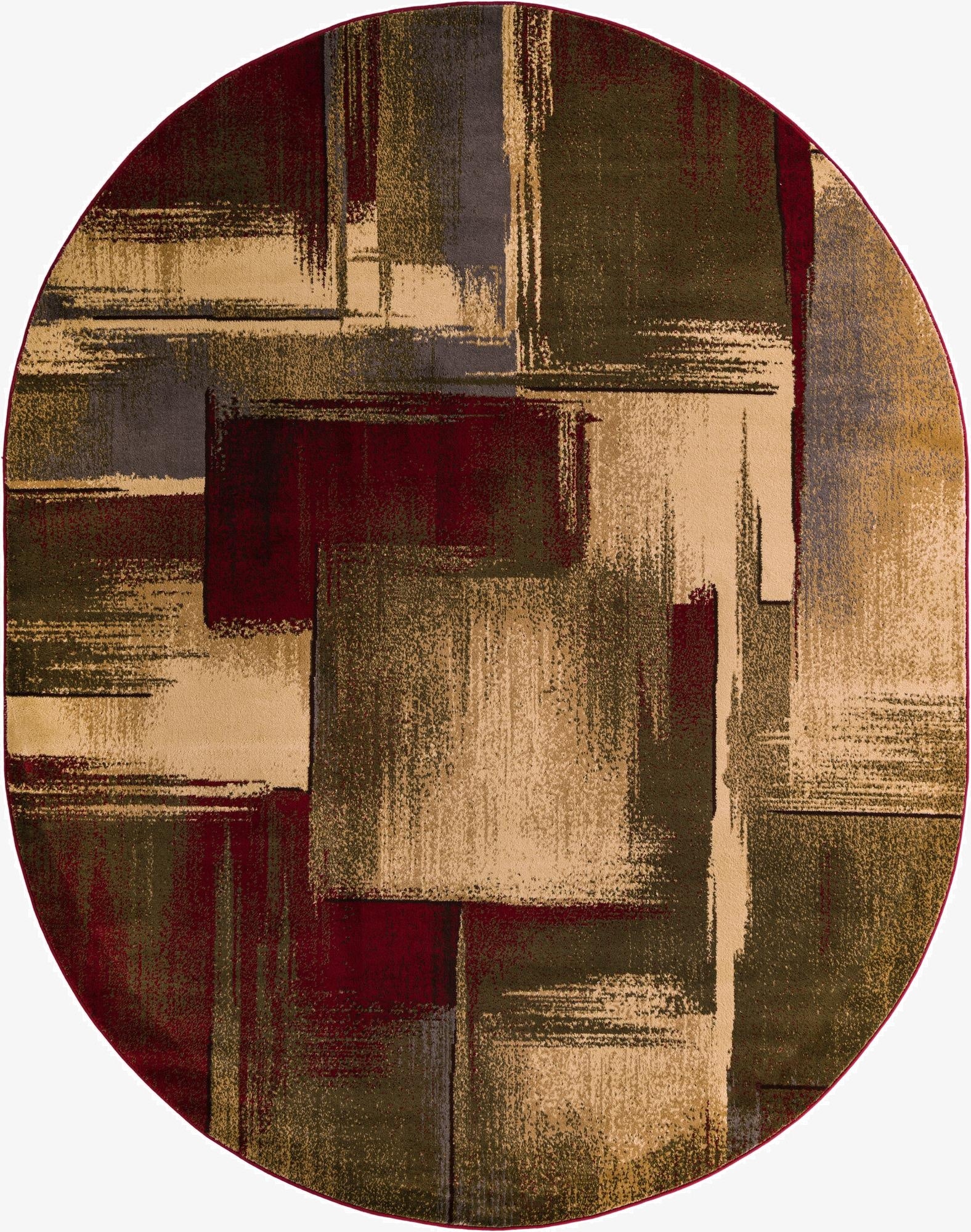  7' 10 x 10' Cafe Oval Rug