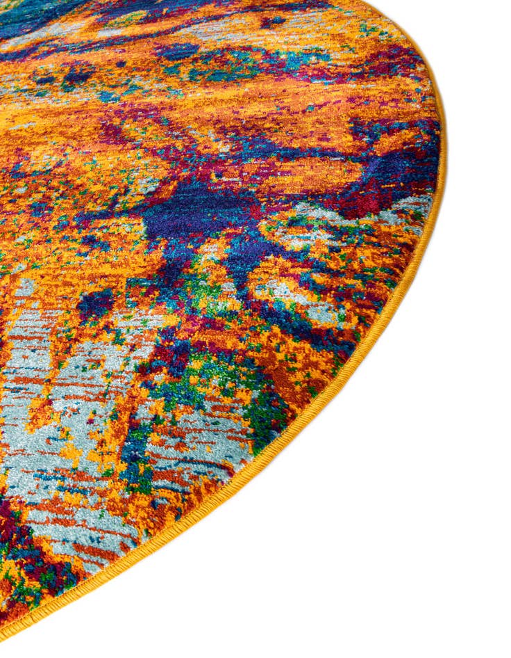 Detail image of  5' 3 x 8' Calypso Oval Rug