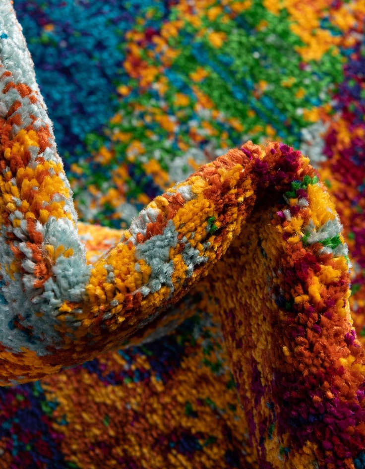 Detail image of  5' 3 x 8' Calypso Oval Rug