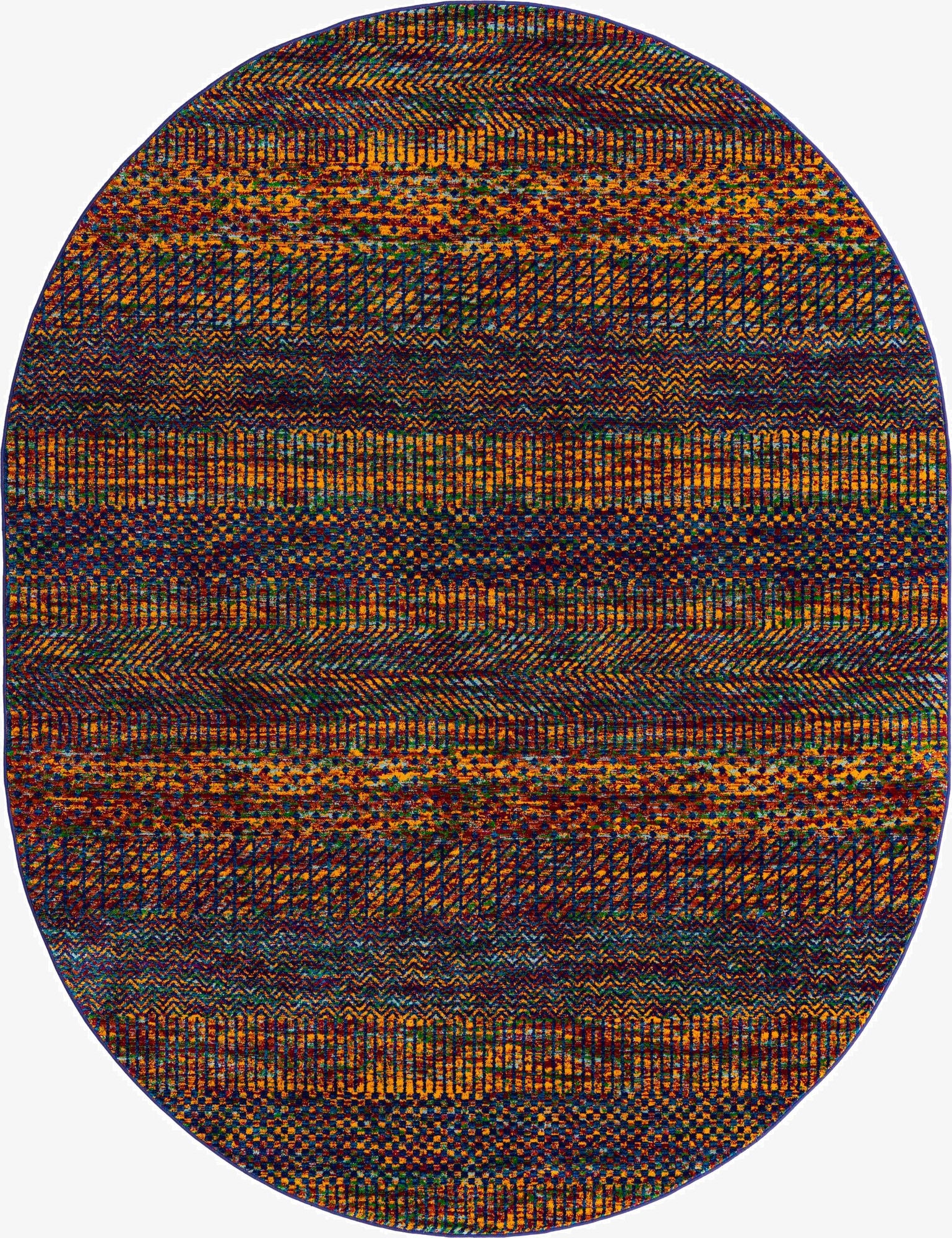  7' 10 x 10' Calypso Oval Rug