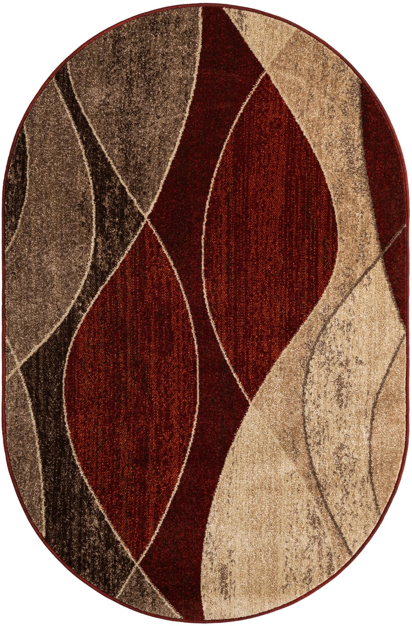 Primary image  4' 1 x 6' 1 Equinox Oval Rug