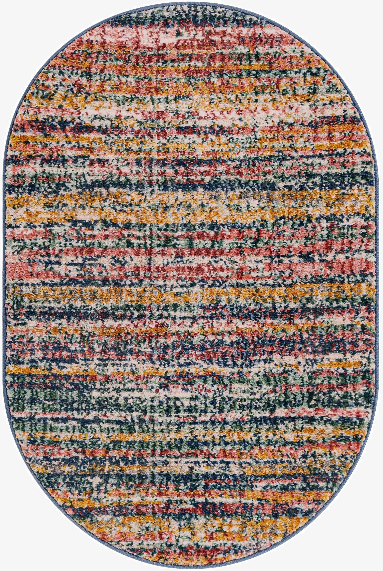  2' 2 x 3' Gemstone Oval Rug