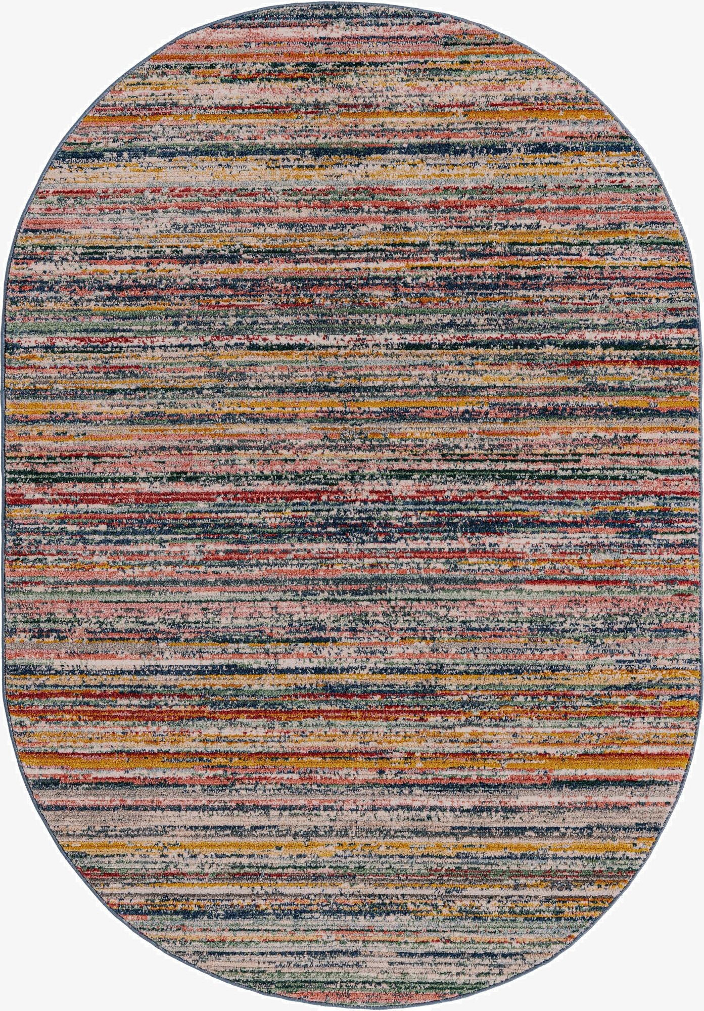  5' 3 x 8' Gemstone Oval Rug