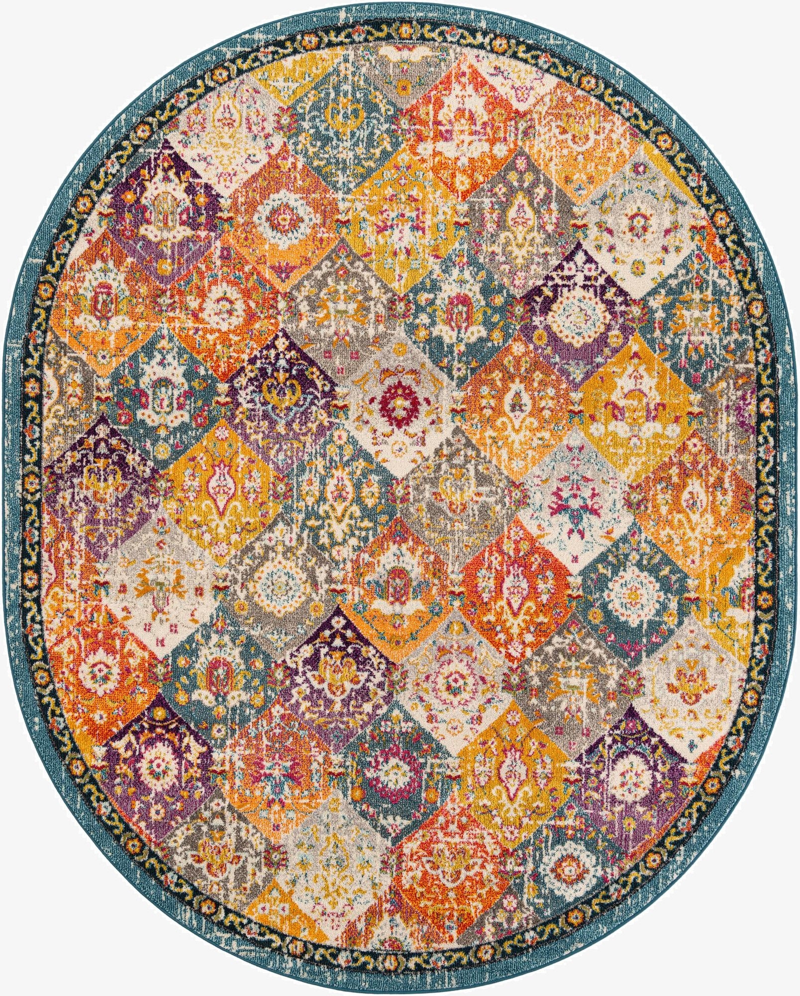  7' 10 x 10' Madeline Oval Rug
